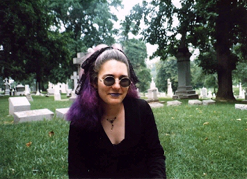Pale Empress in the Cemetery